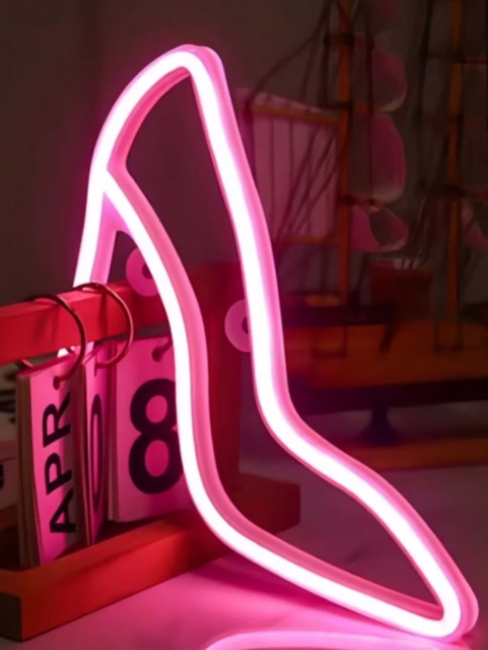 Pink Heel Neon Light